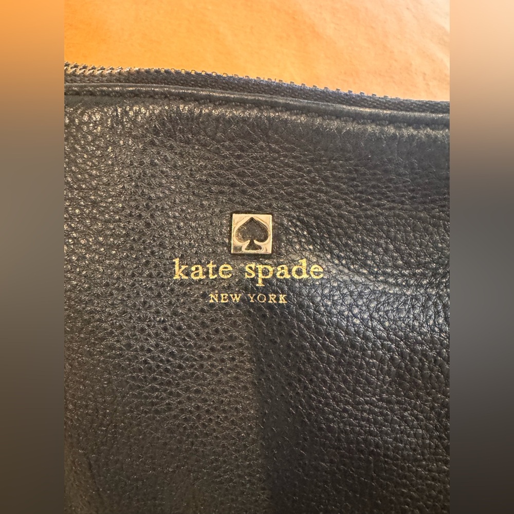KATE SPADE New York Pine St Kori Black Leather w/dust bag crossbody conv… - Picture 5 of 11